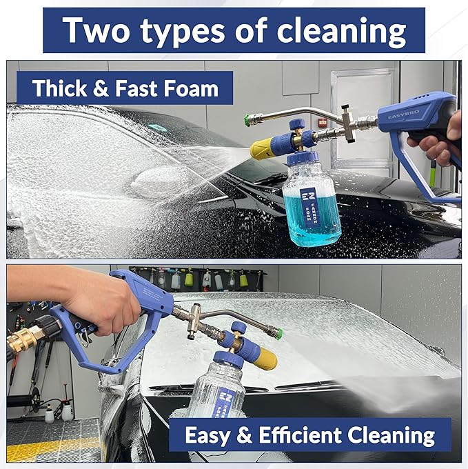 Pressure Washer Foam Gun with 1 Liter Cannon