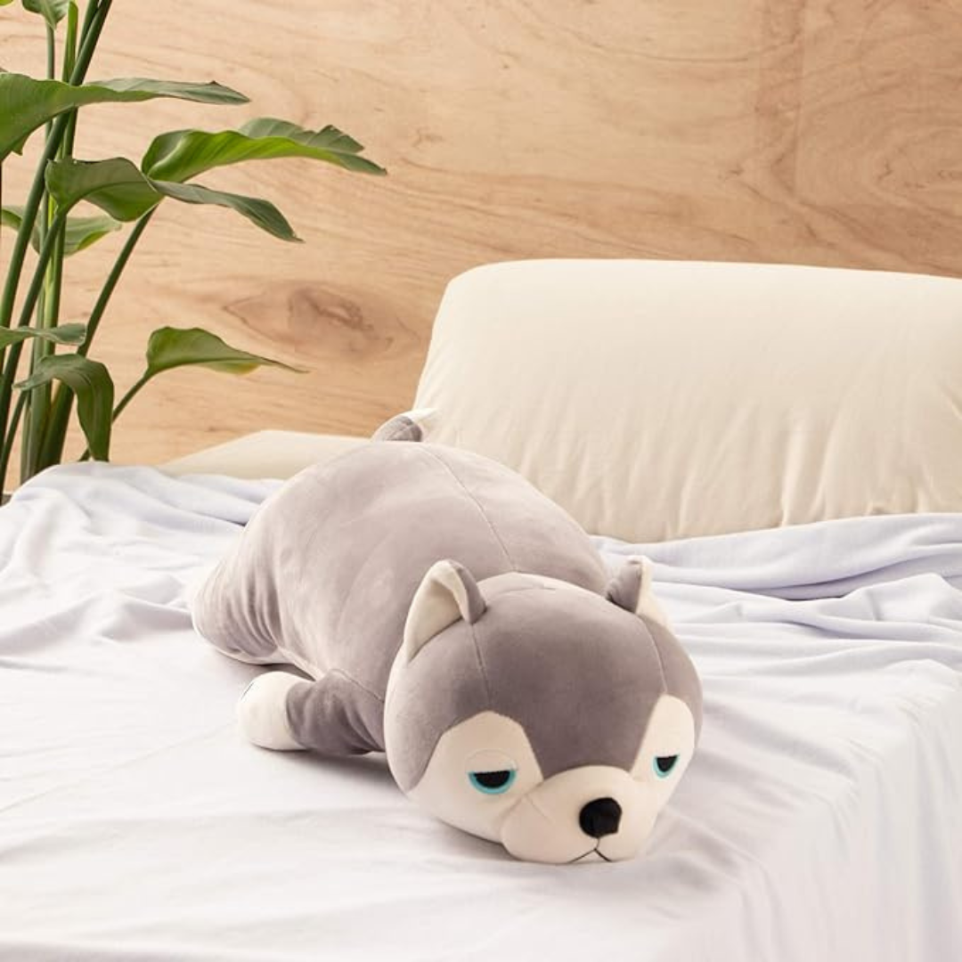 Liv Heart Premium Nemu Nemu Husky Plush Toy