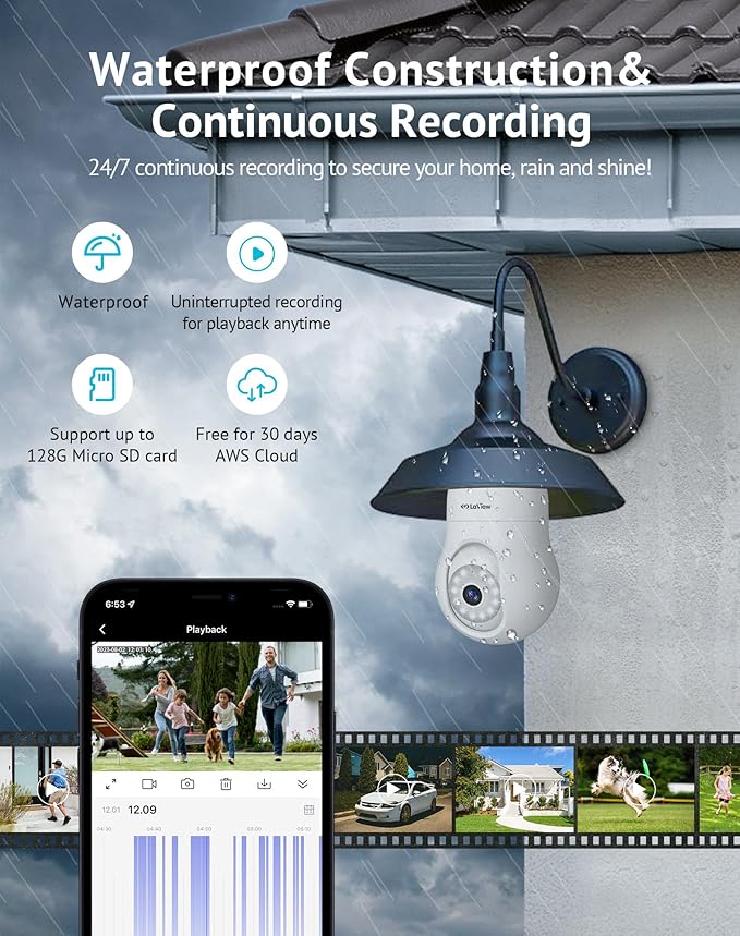 LaView Bulb Security Camera