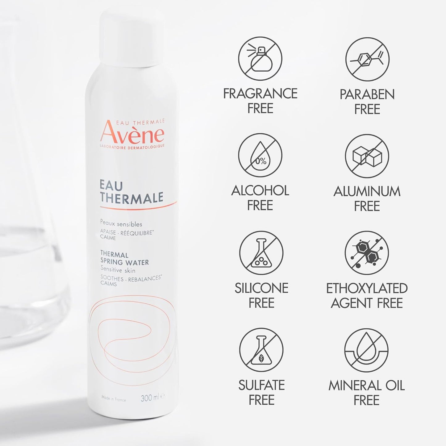 Avène Soothing Facial Mist Spray for Sensitive Skin
