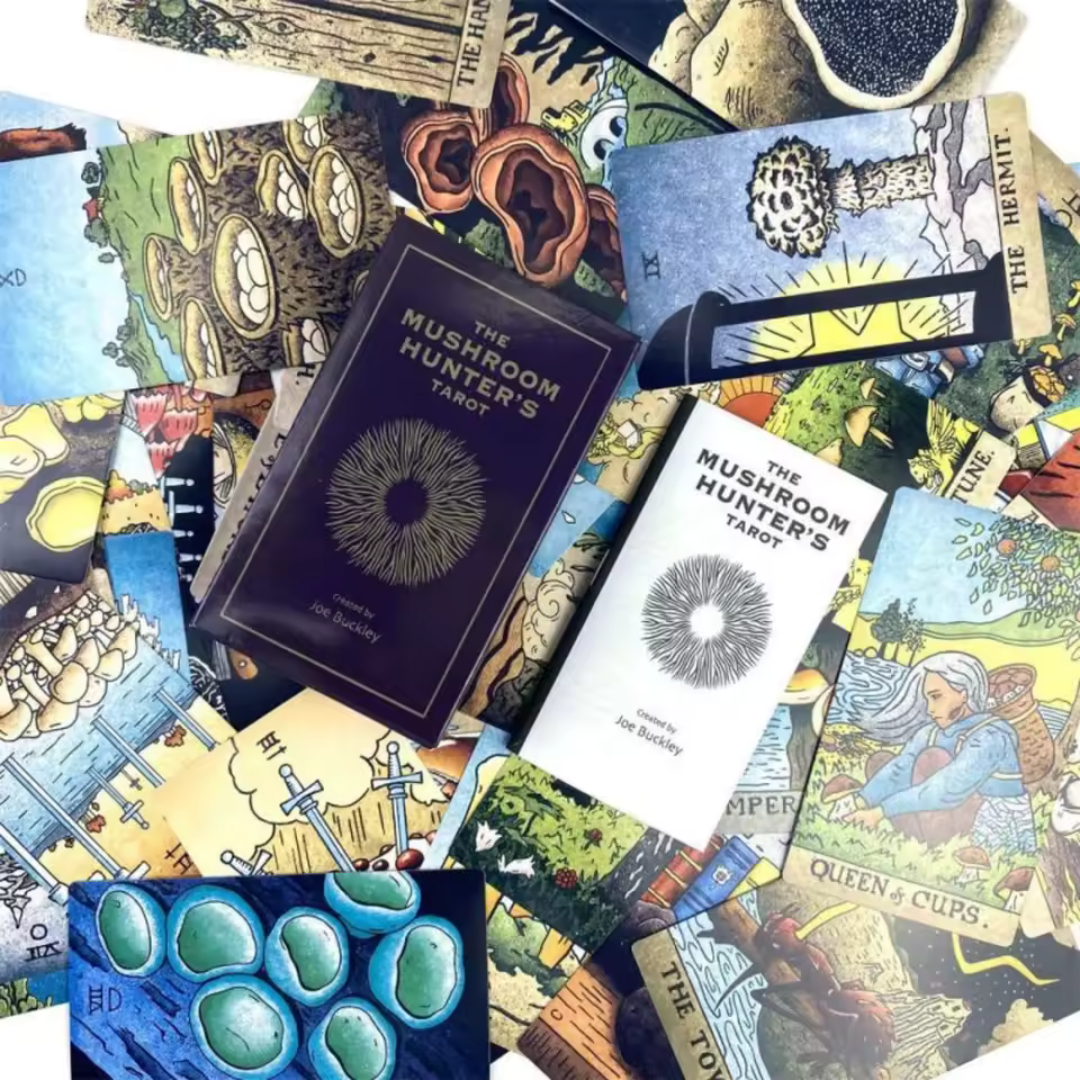 The Mushroom Hunter's Tarot Cards 78 Deck