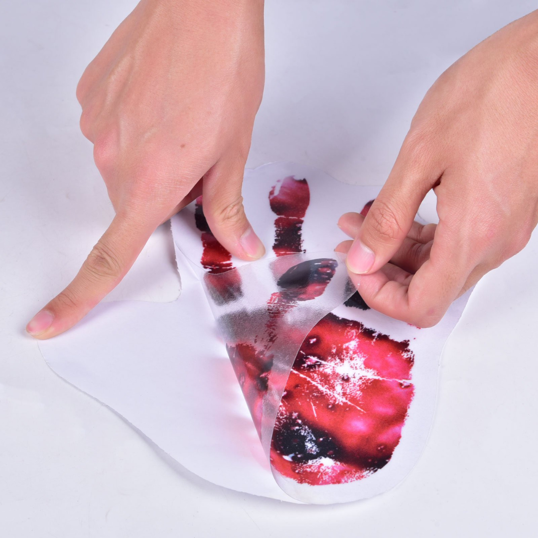 Bloody Hands and Footprints - Halloween Deco