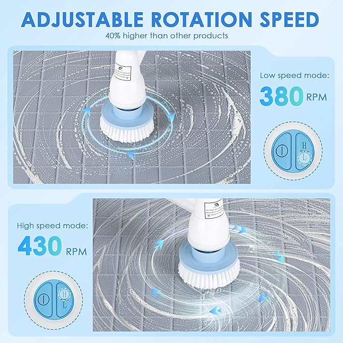 Electric Cleaning Spin Brush