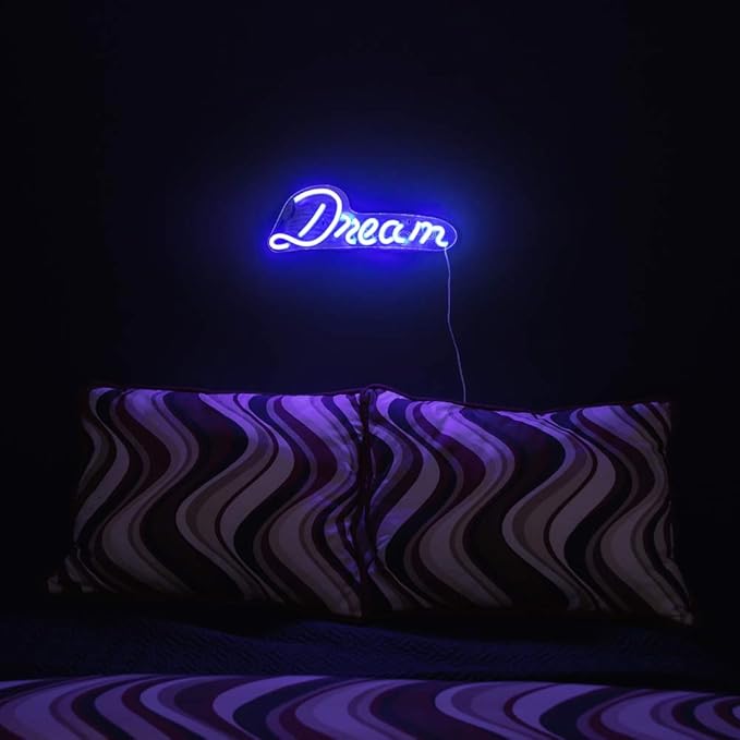 LED Neon Blue “Dream”