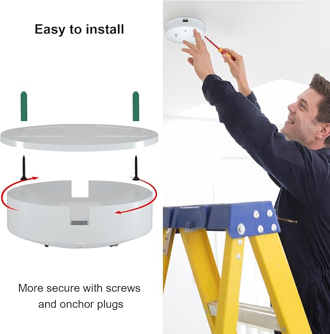 Smoke Detector Nanny Cam with Motion Detection
