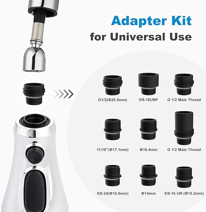 Pull Down Spray Head for Kitchen Faucet