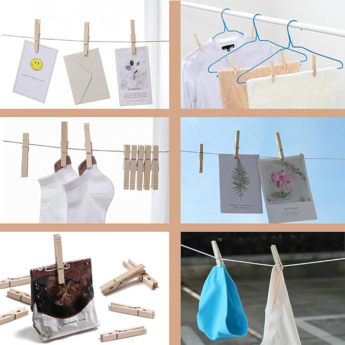 Wooden Clothes Pins