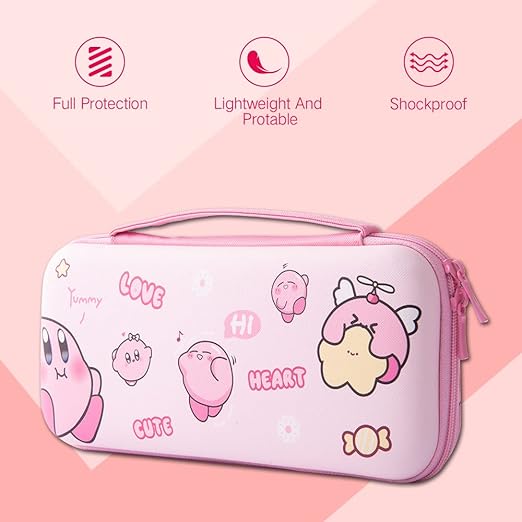 Hard Shell Switch Carrying Case (Kirby)