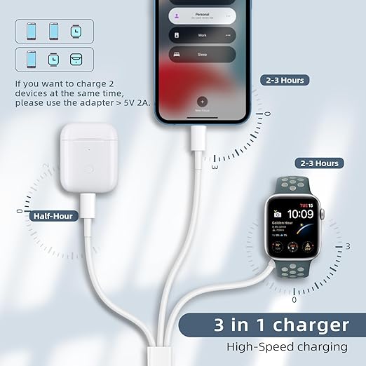 3 in 1 Portable Charging Cord