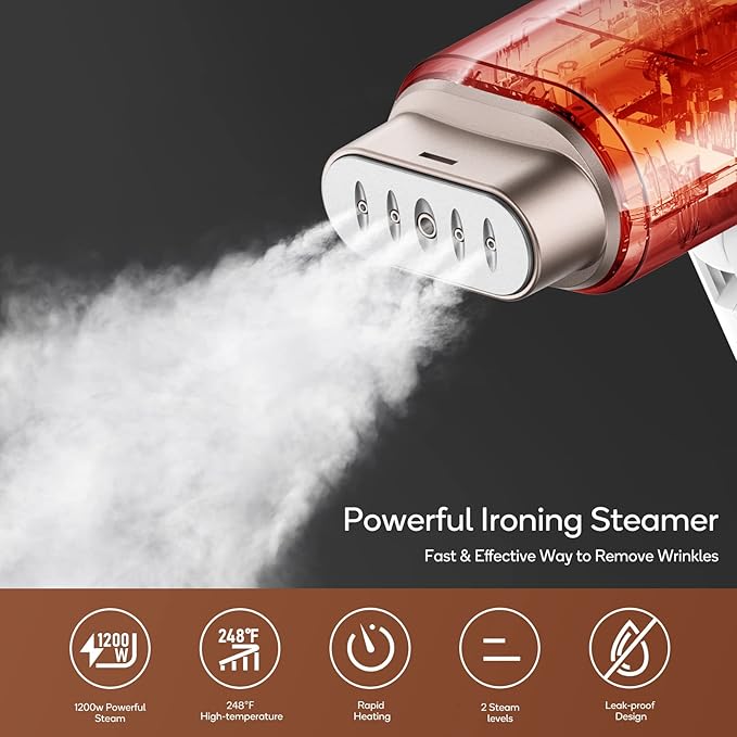 Newbealer 1200W Travel Steamer