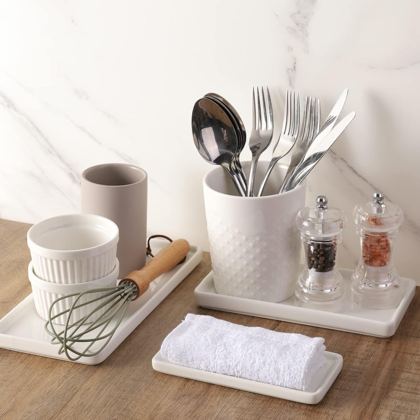 2 Pack 10" Counter Ceramic Trays