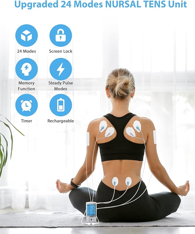 24 Modes TENS Unit Muscle Stimulator