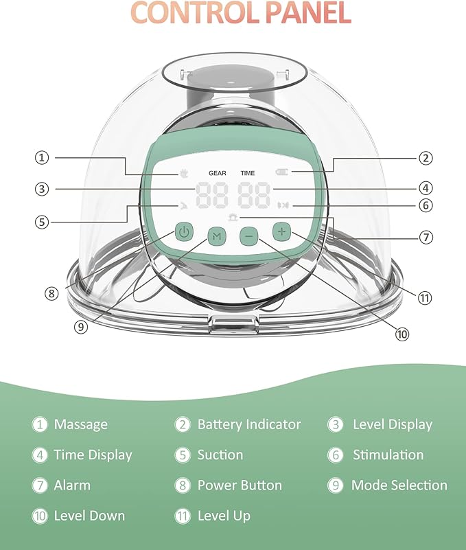 Hands Free Portable Breast Pump