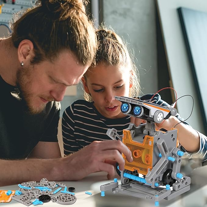 12-in-1 Solar Robot Building Kit STEM