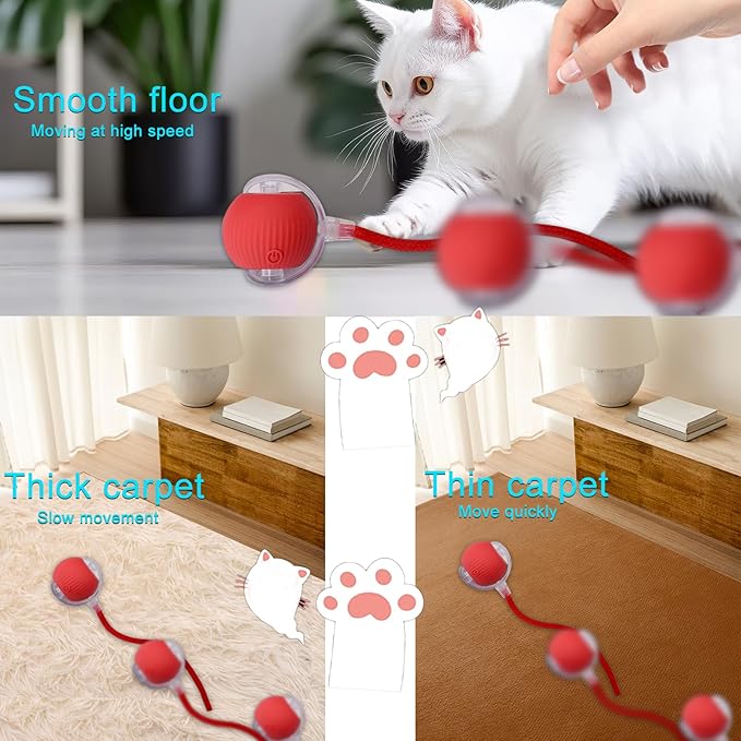 Automatic Moving Smart Cat Ball