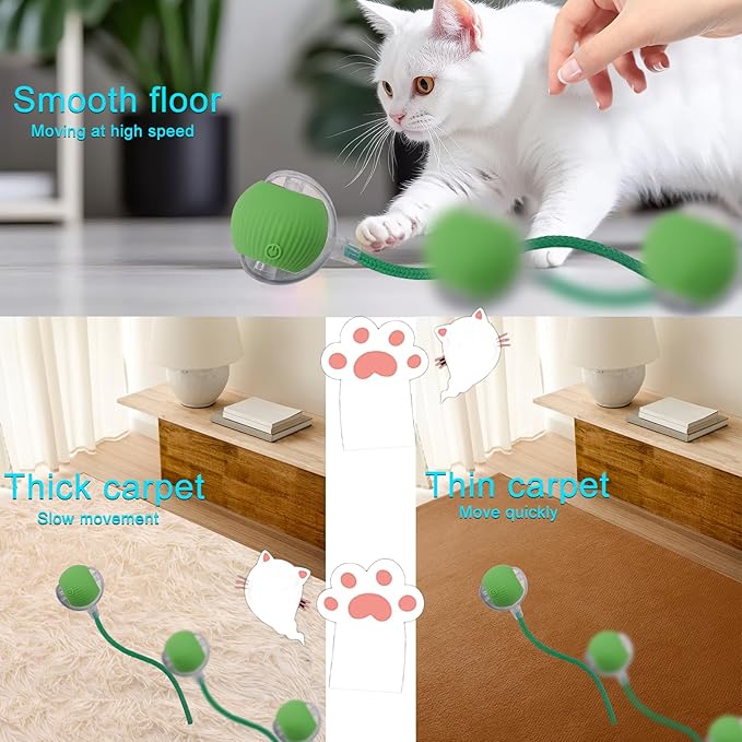 Automatic Moving Smart Cat Ball