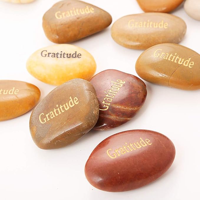 50PCS Gratitude Rocks