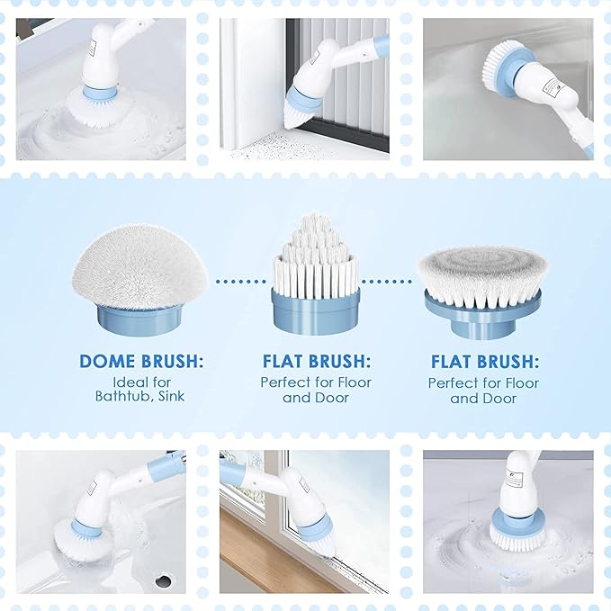Electric Cleaning Spin Brush