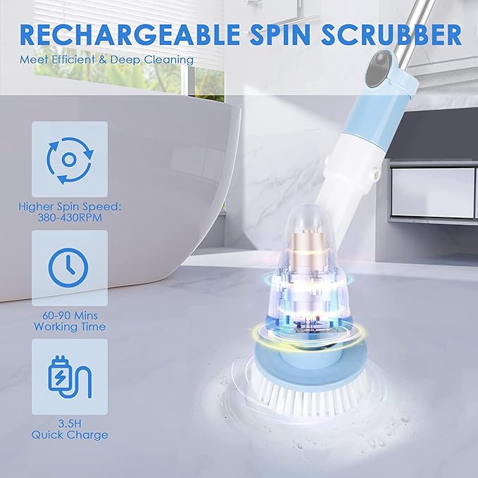 Electric Cleaning Spin Brush