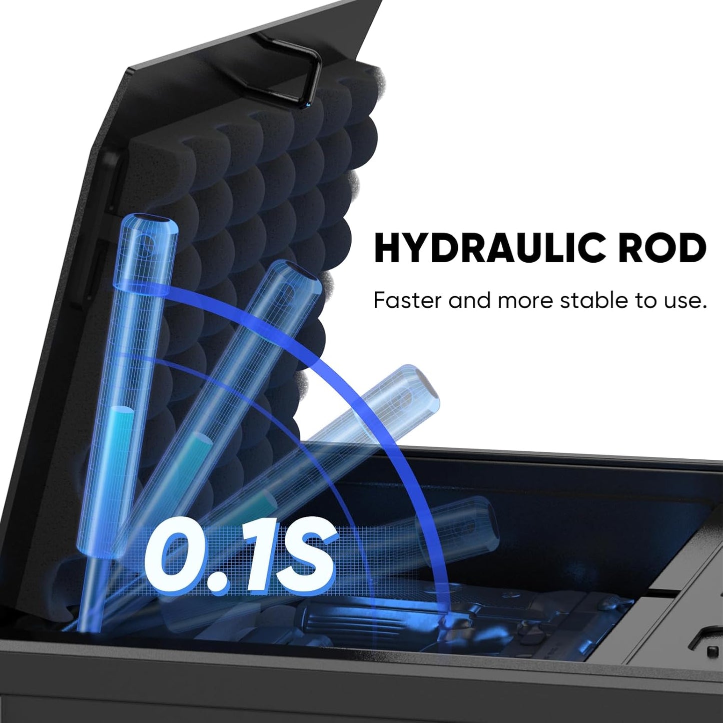 2 Pistols Biometric Handgun Safe