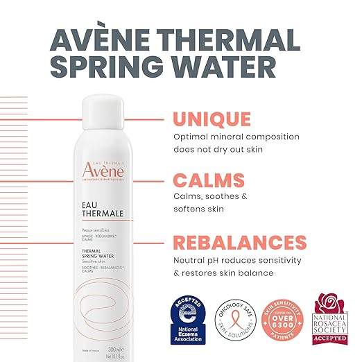 Avène Soothing Facial Mist Spray for Sensitive Skin