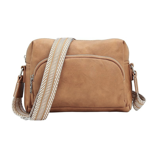 Vegan Leather Crossbody Shoulder Bag