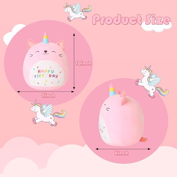 Happy Birthday Unicorn Cat