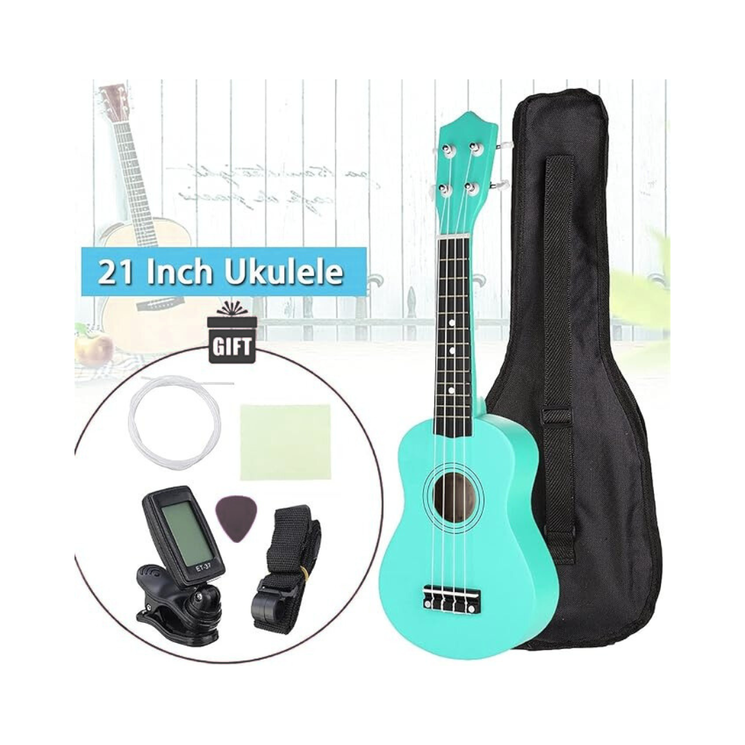 21 Inch Soprano Ukulele with 4 Strings