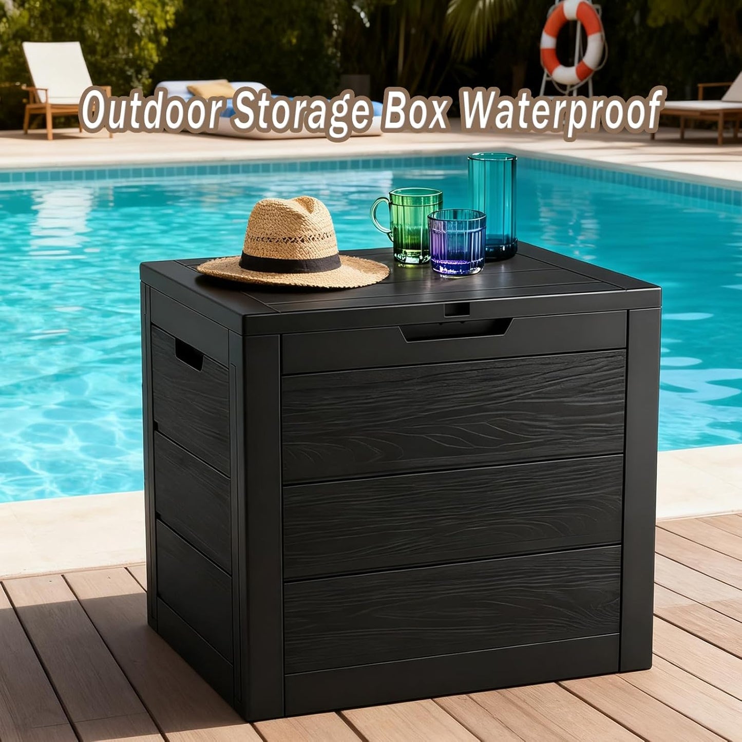 35 Gallon Outdoor Storage Box