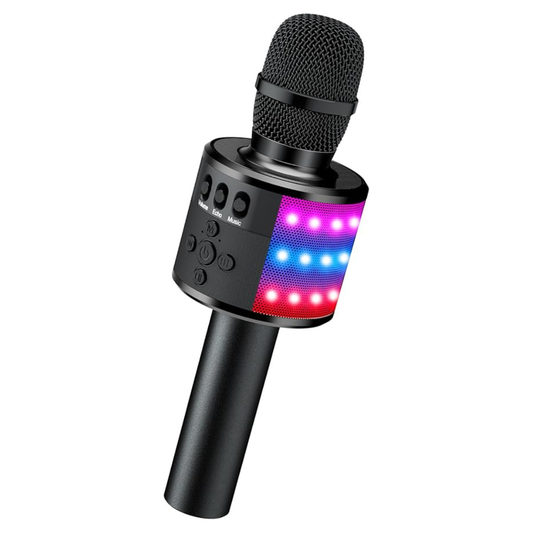 Wireless Bluetooth Karaoke Microphone -Black