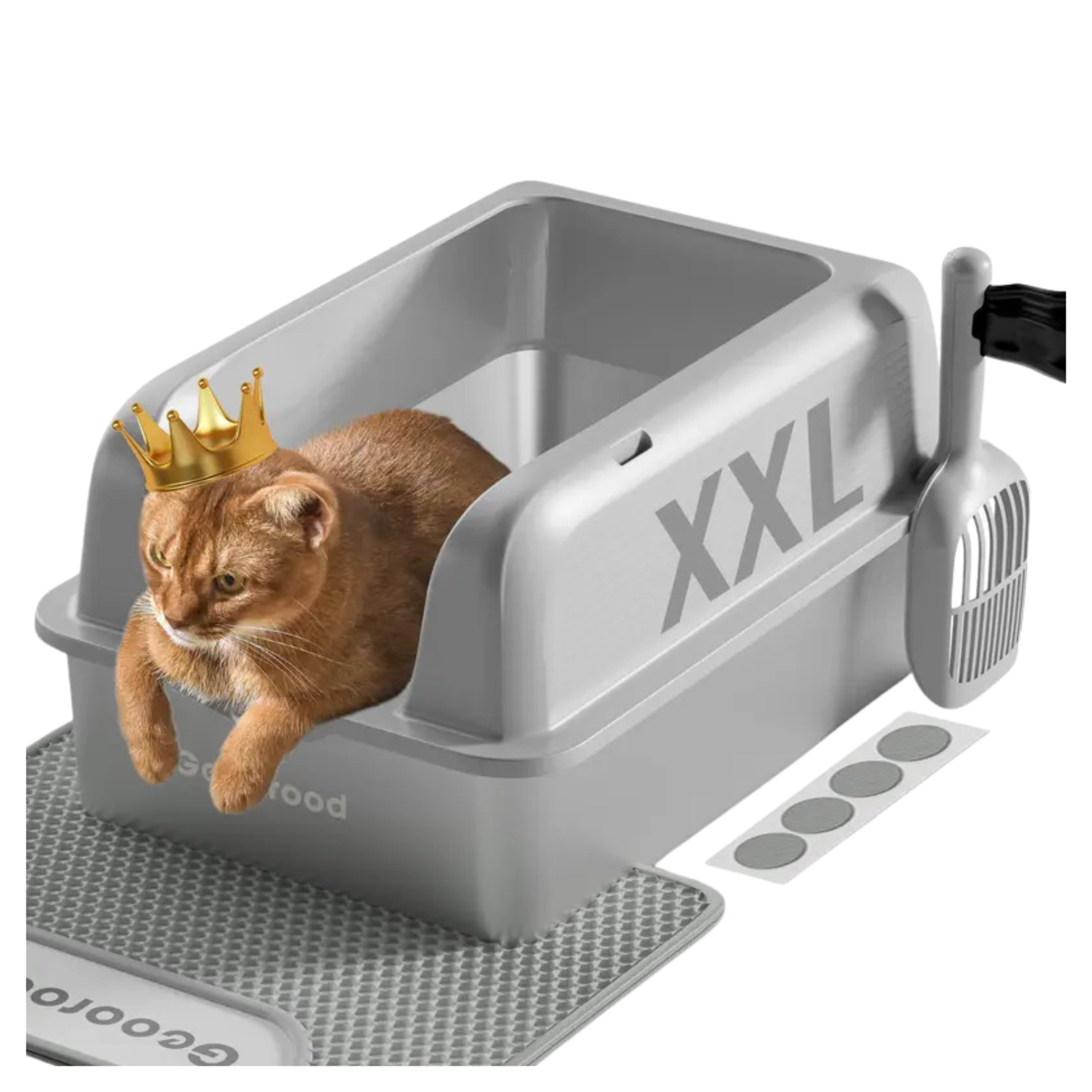 22L Stainless Steel Cat Litter Box