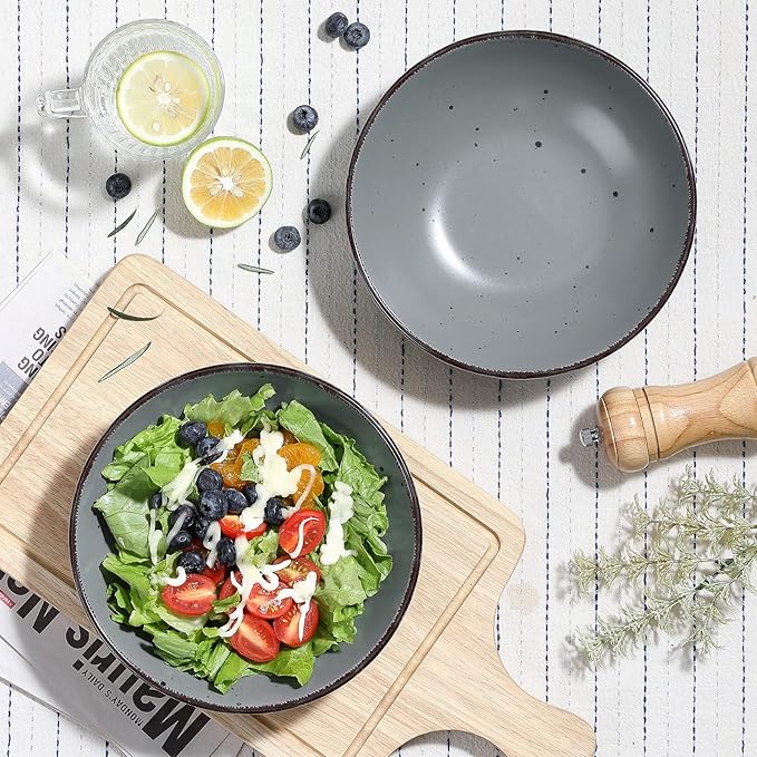 Vancasso 4pc MODA Plates Set - Grey