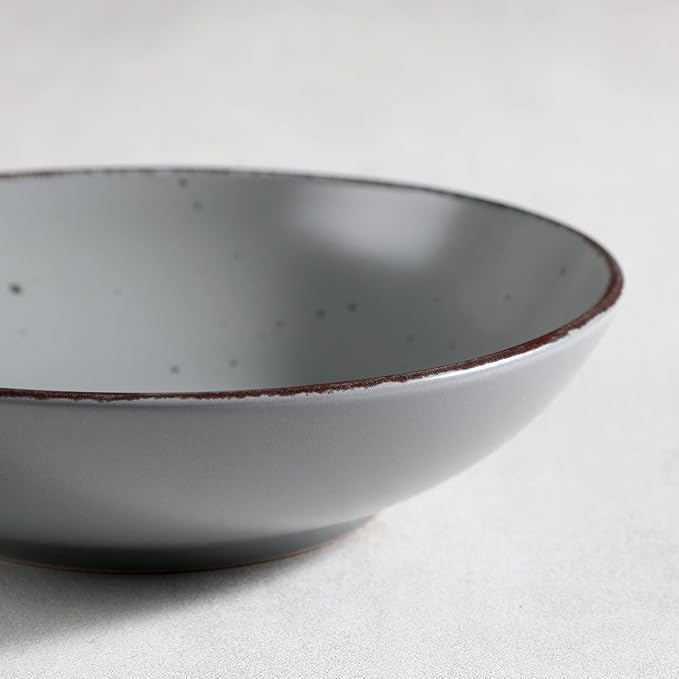Vancasso 4pc MODA Plates Set - Grey