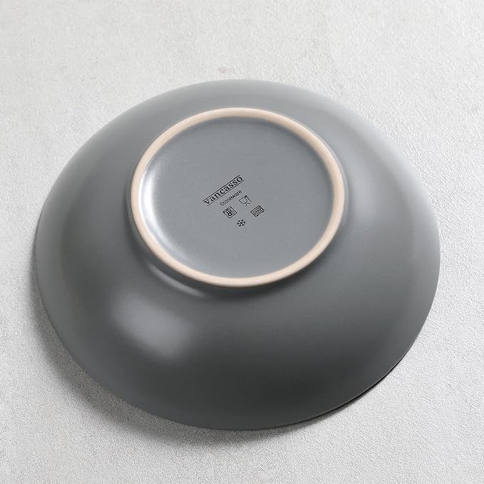 Vancasso 4pc MODA Plates Set - Grey
