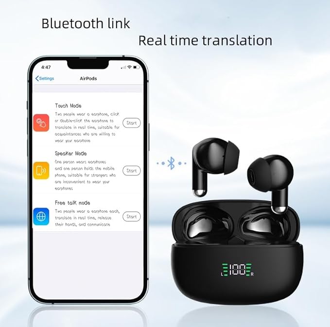 Translation Earbuds, 144 Languages