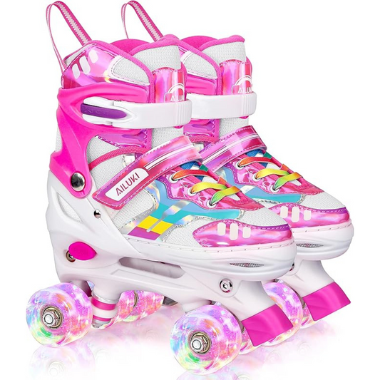 Adjustable Roller Skates for Girls size 13C-3Y