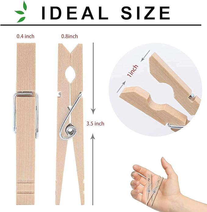 Wooden Clothes Pins