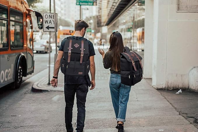 Modoker Canvas Travel Backpack -30L
