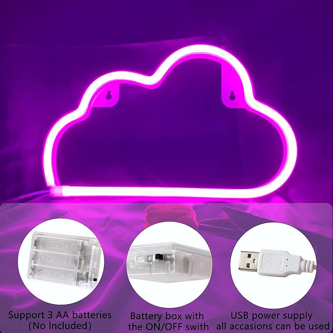 LED Cloud Neon Light