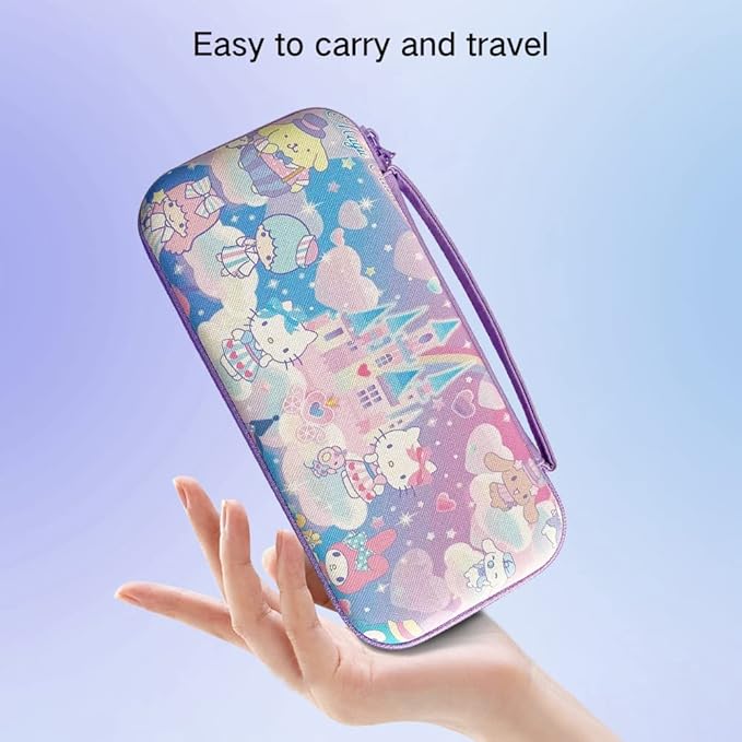 Kawaii Hard Shell Switch Carrying Case ( Hello Kitty and Friends)