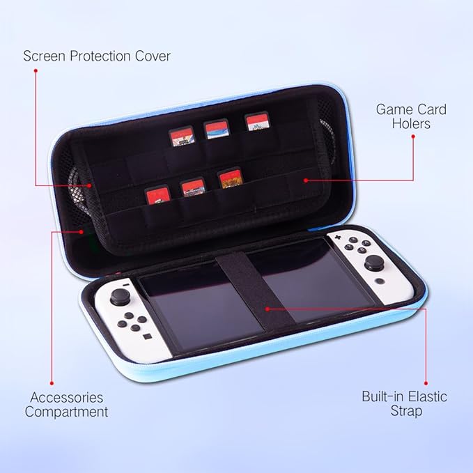 Hard Shell Switch Carrying Case (Stitch)