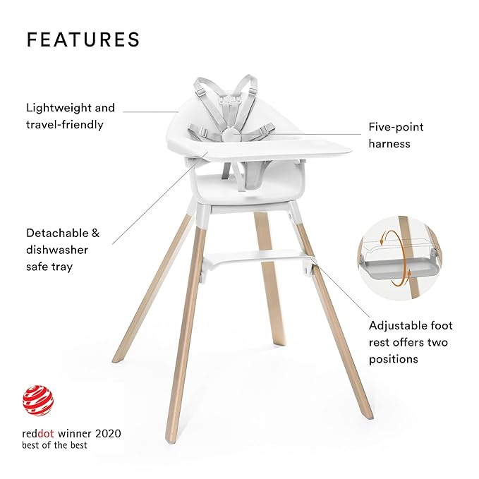 Stokke Clikk High Chair for 6-36 months old