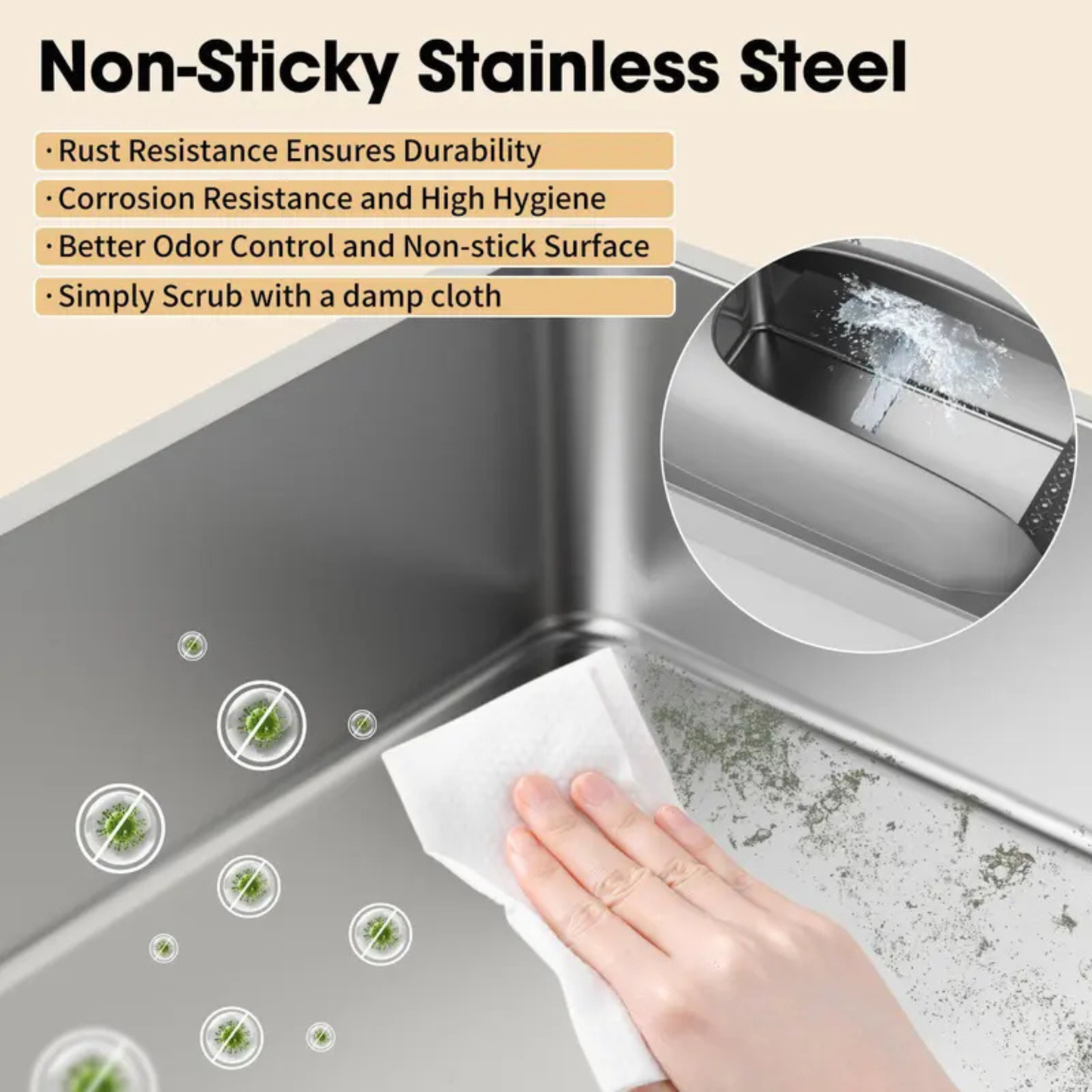 22L Stainless Steel Cat Litter Box