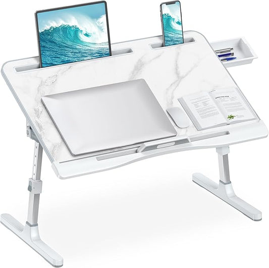 Foldable Laptop Lap Desk with Drawer