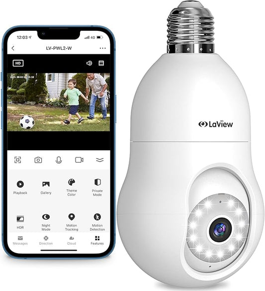 LaView Bulb Security Camera
