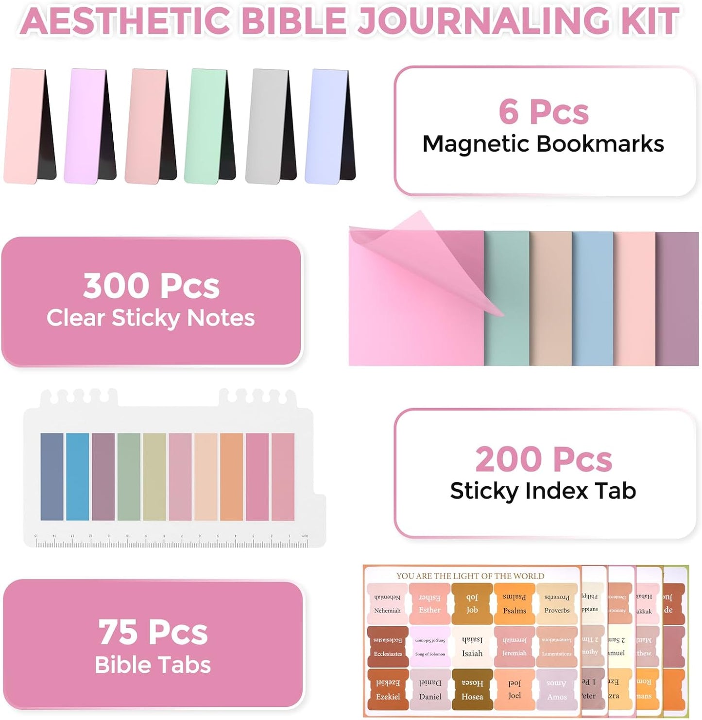 71PCS Bible Study Supplies
