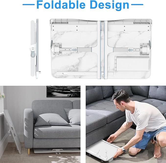 Foldable Laptop Lap Desk with Drawer