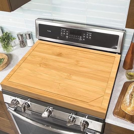 Cutting Board Serving Tray Stove Cover Top 30" x 22"