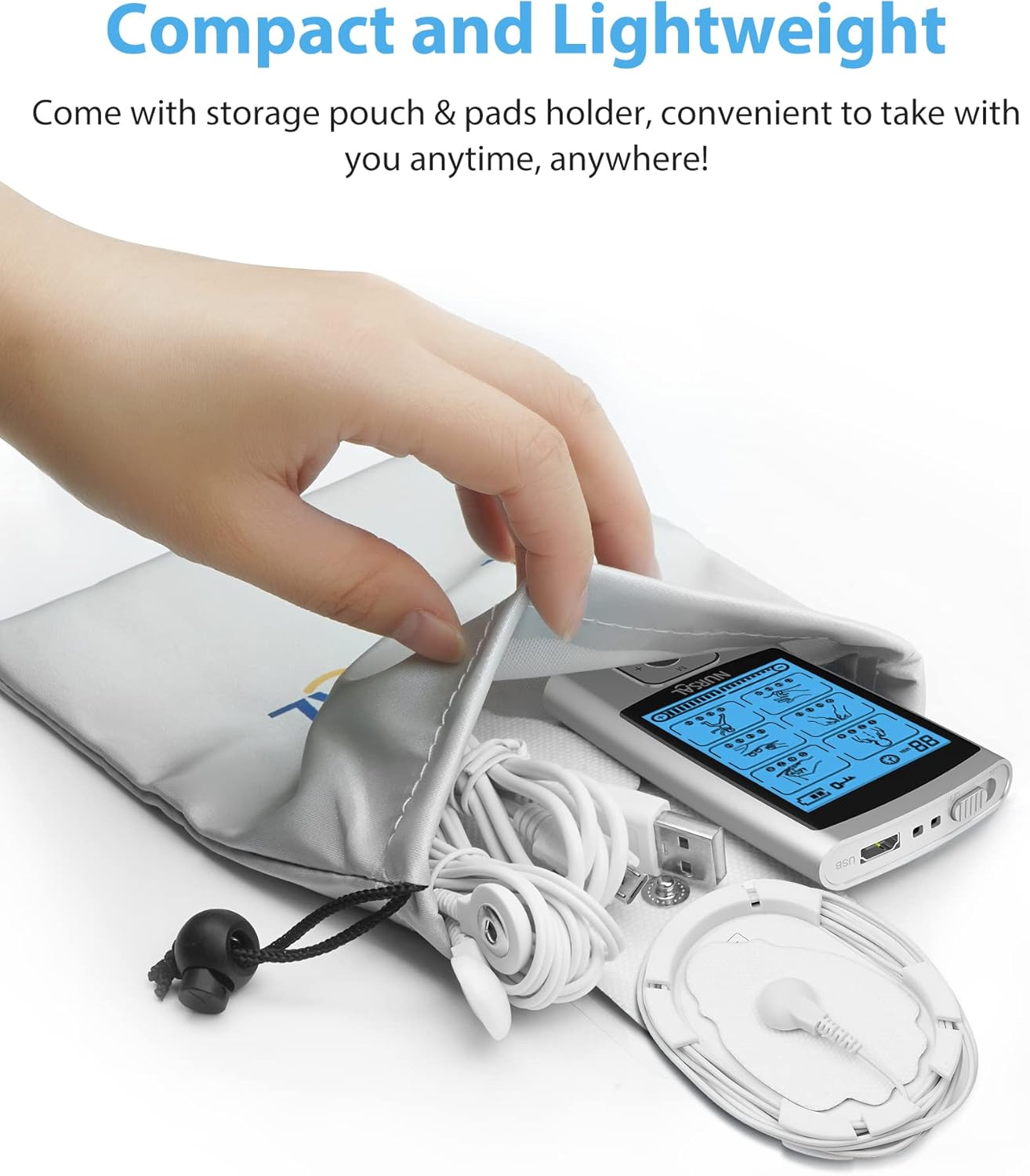 24 Modes TENS Unit Muscle Stimulator