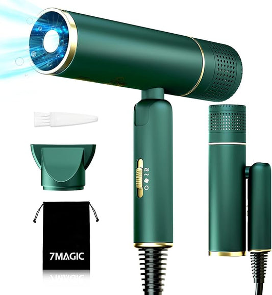 7MAGIC Foldable Fast-Drying Hair Dryer